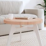 Dessus de table - plateau de table de remplacement Ø60x4 cm rond bois massif de hêtre 918421 Dessus de table - plateau de table de remplacement Ø60x4 cm rond bois massif de hêtre 918421