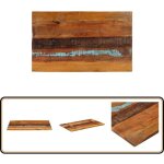 Dessus de table rectangulaire 60x100 cm 25 - 27 mm bois récupéré - dessus de table - plateau de table ... Dessus de table rectangulaire 60x100 cm 25 - 27 mm bois récupéré - dessus de table - plateau de table ...