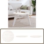 Dessus de table rond blanc Ø60x3 cm bois de pin massif - dessus de table - plateau de table - bois de ... Dessus de table rond blanc Ø60x3 cm bois de pin massif - dessus de table - plateau de table - bois de ...