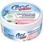 Destructeur d'odeur - toilettes, cuisine, humidit�, renferm� - parfum fleur - croc odor