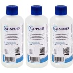 Dtartrant liquide (3x 500ml) pour machine  caf delonghi dlsc500, ser3018 et ecodecalc - allspares