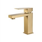 Detbom - robinet salle bain or mitigeur de lavabo pour eau froide chaude disponible robinet lavabo en ...