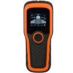 D�tecteur de c�bles 5 en 1, scanner mural portable pour c�bles et m�taux avec �cran lcd couleur et alarme ...