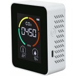 Dtecteur de co2 3 en 1 - moniteur d'air co2 - dtecteur de dioxyde de carbone - qualit de l'air - tempratur ...