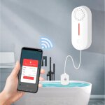 Dtecteur d'eau sans fil wifi, alarme de capteur d'eau intelligente, dtecteur de fuite d'eau 100 db ...