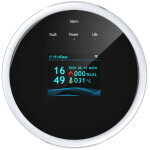 D�tecteur de fuites de gaz et alarme incendie wi - fi avec �cran lcd mural, contr�le par application, ...