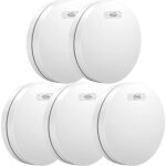 D�tecteur de fum�e aroha safety pro - batterie 10 ans - d�tecteur de fum�e - alarme incendie - 5 pi�ces ...