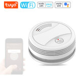 D�tecteur de fum�e photo�lectrique ind�pendant tuya wifi, alarme incendie sonore et lumineuse, notification ...