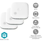 Dtecteur de fume smartlife wi - fi aliment par pile cycle de vie du capteur: 10 an(s) en 14604 dure ...