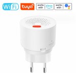Dtecteur de gaz combustible enfichable d'alarme de gaz naturel tuya wifi app de contrle prise en charge ...