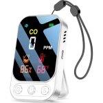 Dtecteur de monoxyde de carbone avec alarme intelligente, dtecteur de co 3 en 1, humidit / temprature ...