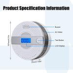 Dtecteur de monoxyde de carbone combin, dtecteur de fume et dtecteur de monoxyde de carbone avec ...
