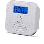 Dtecteur de monoxyde de carbone  pile avec cran led, alarme sonore forte et clignotante
