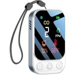 Dtecteur de monoxyde de carbone portable pour voyage camping voiture, alarme de co portatif, mesureur ...