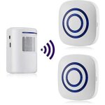 D�tecteur de mouvement alarme, sir�ne d�tecteurs de mouvement infrarouge - sensor alarme sans fil pir ...