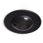 Dtecteur de mouvement pir 360 encastr noir