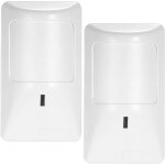 Dtecteur de mouvement pir anti - animaux, alarme filaire, double dtecteur infrarouge, immunis contre ...