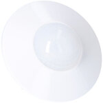 D�tecteur de mouvement pir dr - 08 - 360�, un=230v ac, p=1000w, plafonnier et encastr� fi60, blanc