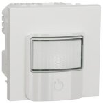 D�tecteur de mouvement schneider electric unica avec poussoir 230v 10a blanc - nu352518