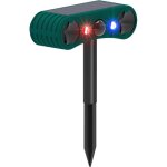 D�tecteur de mouvement solaire ext�rieur de la marque compass : alarme � induction infrarouge � ultrasons ...