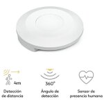 D�tecteur de pr�sence r�elle plafond 360 blanc