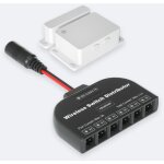 Dtecteur sans fil pour porte armoire jusqu' 6 rubans led 12 - 24v dc blanc