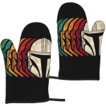 Deux adorables gants de cuisine b�b� yoda de star wars en forme de canard en caoutchouc, adapt�s pour ...