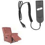 Deux boutons, 5 broches, fauteuil lvateur ou commande manuelle inclinable lectrique, pices de rechange ...