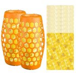 Deux pi�ges � mouches, mouches des fruits et gu�pes en forme de lanterne, fabriqu�s en polypropyl�ne ...