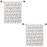 Deux sacs de rangement en coton - 43 cm x 33 cm - sacs � pain � la cire d'abeille - r�utilisables - adapt�s ...