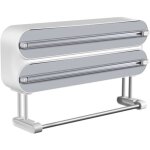 Devidoir essuie tout mural - magntique coupe - capsules, distributeur papier aluminium et film avec ...