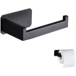 Devidoir papier toilette acier inoxydable derouleur papier toilette mural original sans percage noir ...