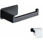 Devidoir papier toilette acier inoxydable derouleur papier toilette mural original sans percage noir ...