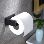 Devidoir papier toilette acier inoxydable derouleur papier toilette mural original sans percage noir ...
