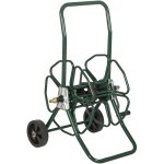 D�vidoir de tuyau d'arrosage sur roues 30 m de tuyau de � 16mm d�vidoir chariot enrouleur m�tal vert