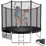 Devoko trampoline extrieur enfants 305cm / 10ft, trampoline pour jardin, set accesoire complet : filet ...