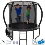 Devoko - trampoline sport saut  l'lastique ceinture de scurit filet de rangement extrieur jardin ...