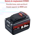 Pdstation - pour dewalt 18v 9. 0ah xr new look batterie li - ion dcb184 dcb182 dcb182 - xj dcb181 dcb181 ...