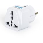 Adaptateur de voyage mondial vers prise allemande, convertisseur de prise universel pour l'australie, ...