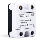 Relais  semi - conducteurs 40a 600v dc  dc 3 - 32vdc entre 0 - 600vdc sortie ssr module de relais ...