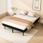 Dewinner 140 x 190 cm cadre de lit , 2 x 16 lattes avec matelas mémoire de forme 17 cm et fibre de bambou ... Dewinner 140 x 190 cm cadre de lit , 2 x 16 lattes avec matelas mémoire de forme 17 cm et fibre de bambou ...