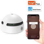 D�tecteurs de fum�e dewinner sans fil, compatible tuya / smartlife, batterie 10 ans, alarme, design r�sistant ...