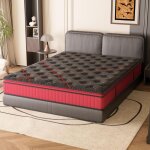 Dewinner - matelas 160 x 200 x 30 cm, matelas � ressorts, mousse � m�moire de forme, zonage ergonomique ...