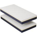 Dewinner ? matelas en mousse � m�moire de forme 90x190 cm ? hauteur 21 cm ? fermet� moyenne ? housse ...