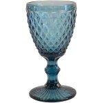 Diamond bleu - 6 verres � pied 20 cl