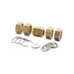 Diff - kit raccordement 2 flexibles rapid dn32