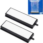 Diffuseur d'air � bulles, diffuseur d'air silencieux avec ventouse pour aquariums et aquariums, 10 cm ...