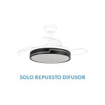 Diffuseur d'air olimpia big 107d black