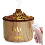 Diffuseur d'huiles essentielles 400ml avec télécommande arôme diffuseur ultrasonique en forme de volcan, ... Diffuseur d'huiles essentielles 400ml avec télécommande arôme diffuseur ultrasonique en forme de volcan, ...