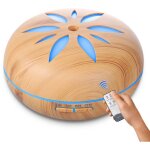 Diffuseur d'huile essentielle 550ml, humidificateur d'air ultrasonique brume arôme parfum electrique ... Diffuseur d'huile essentielle 550ml, humidificateur d'air ultrasonique brume arôme parfum electrique ...